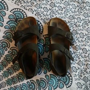 Birkis by Birkenstock Black sandals size 37